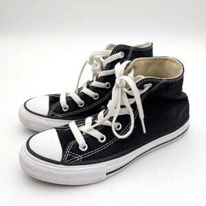 Converse Chuck Taylor All Star High-Top Sneaker Shoes Youth Black Size US1 EU32